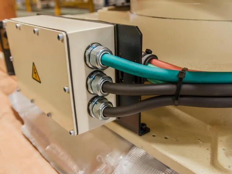 Industrial junction box wired by PDC Electric